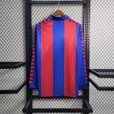 89-92 Barcelona Home Retro Long Sleeve Jersey/89-92 巴萨主场长袖