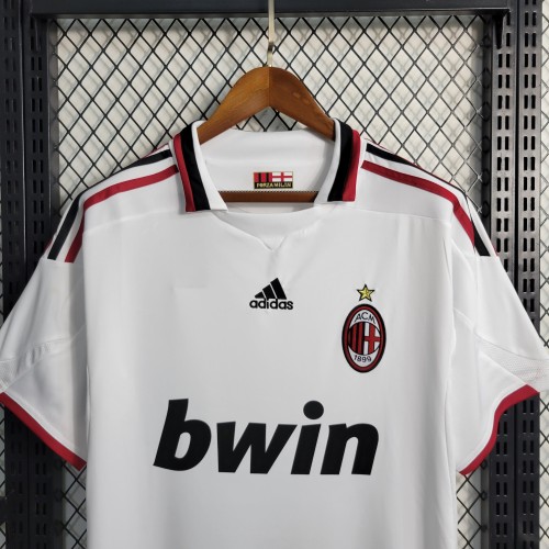 09-10 AC Milan Away Retro Jersey/09-10 AC米兰客场