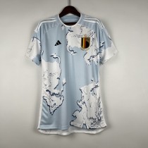 2023 Belgium Blue and White Jersey