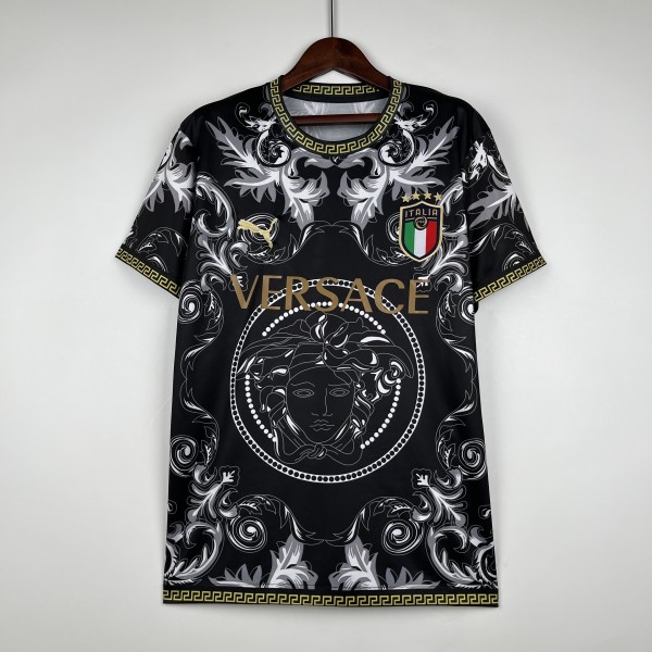 2023 Italy Black Fans Jersey/2023意大利黑色球迷版