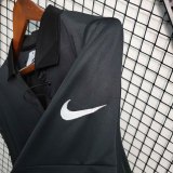 2004 Brazil Black Long Sleeve Retro Jersey/2004 巴西黑色长袖
