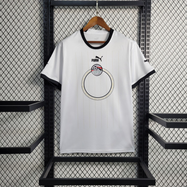2023 Egypt Away White Fans Jersey/2023埃及客场球迷版