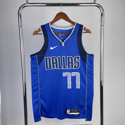2023 Dallas Mavericks Blue 77#DONCIC