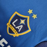 11-12  LA Galaxy Blue Retro Long Sleeve Jersey/11-12 洛杉矶银河长袖