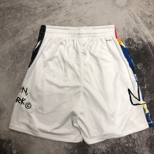 2023 Nets White NBA Shorts/ 2023布鲁克林篮网NBA短裤