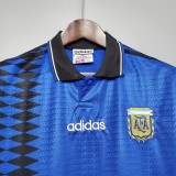 1994 Argentina Away Retro Jersey/1994 阿根廷客场