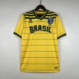 1984 Brazil Home Retro Jersey/1984 巴西主场