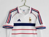 1998 France Away Retro Jersey/1998 法国客场