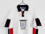 1998 England Home Retro Jersey/1998英格兰主场