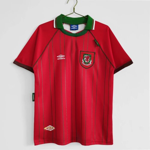 1994-96 Wales Home Retro Jersey/94-96 威尔士主场