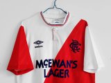 1987-88 Rangers Away Retro Jersey/87-88 流浪者客场