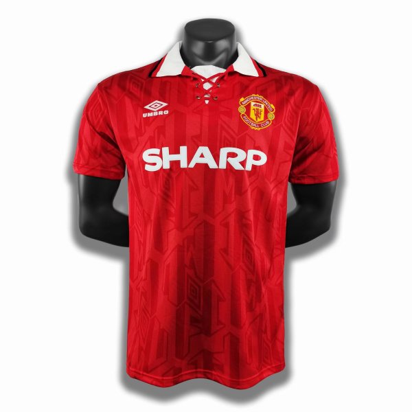 1992-94 Manchester United Home Retro Jersey/92-94 曼联主场