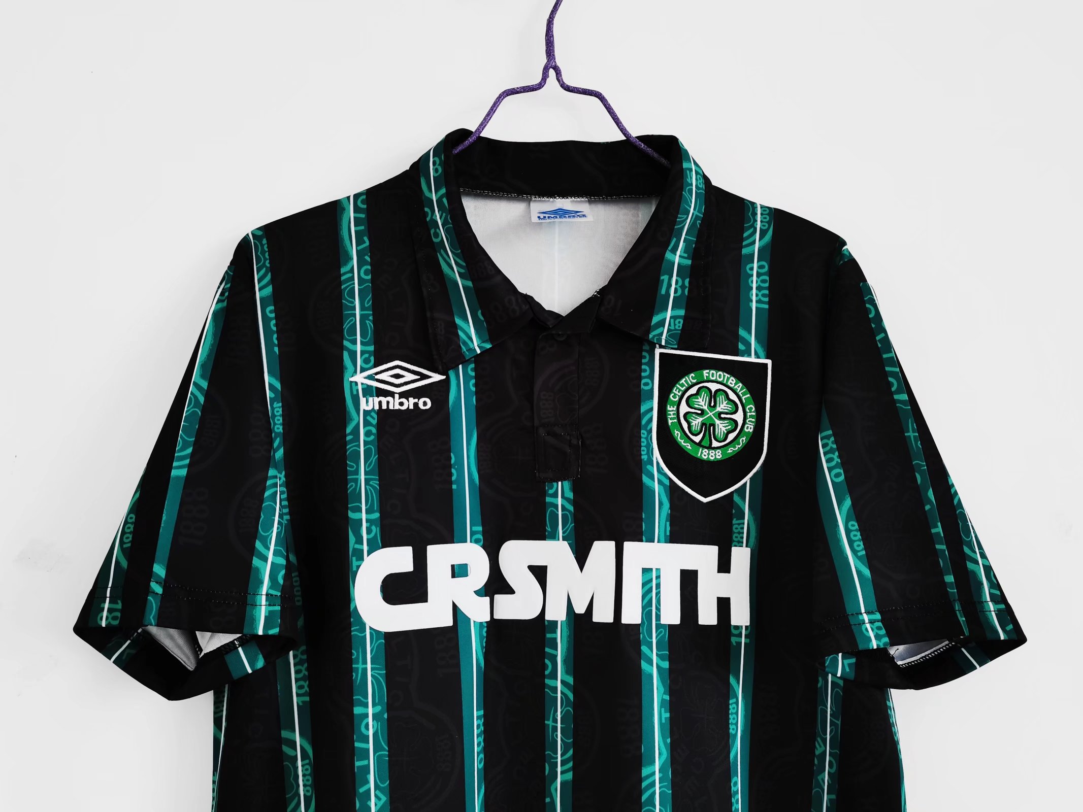 1992-93 Celtic Away Retro Jersey