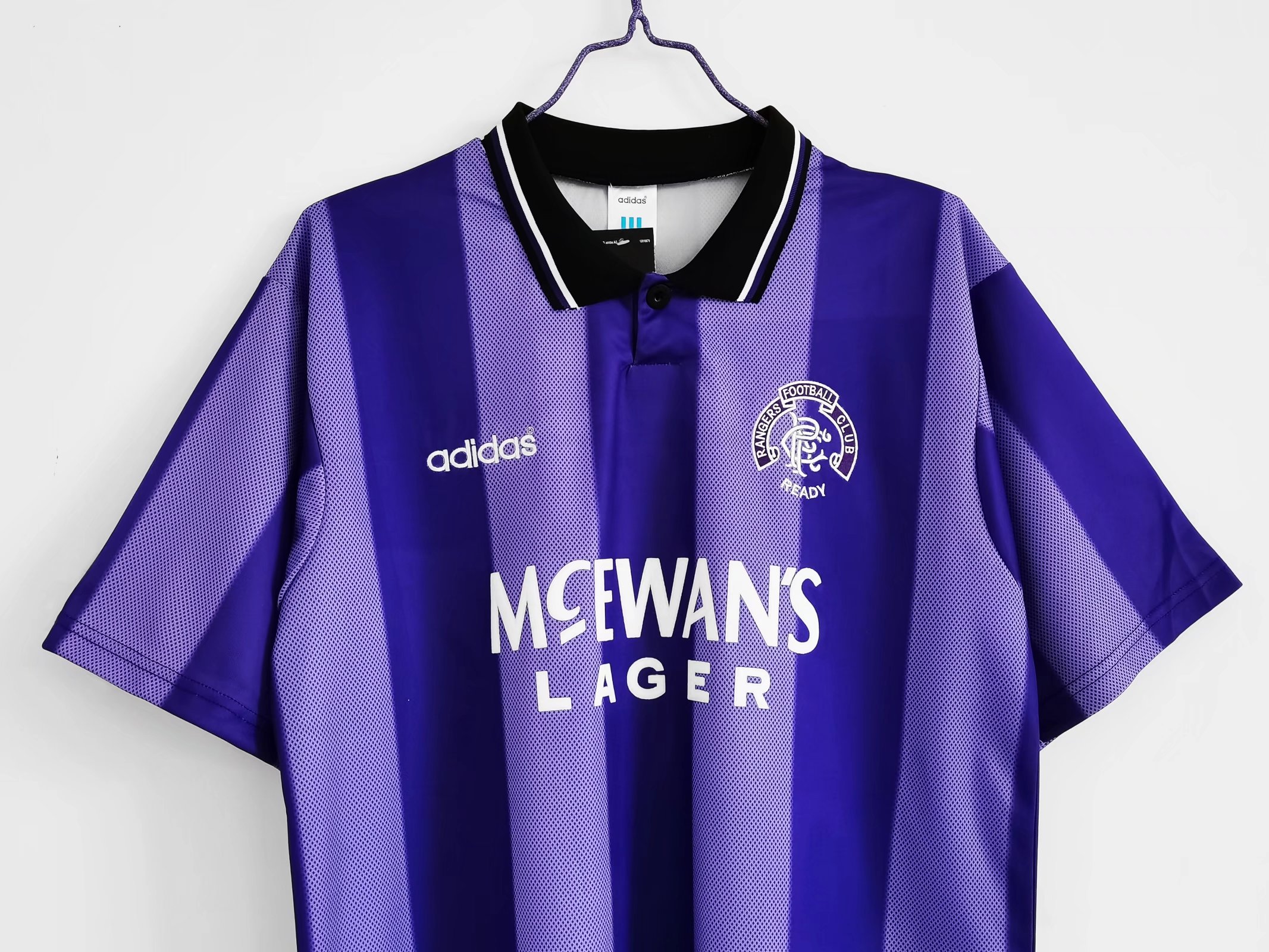 ウェア Glasgow Rangers 1994/95 3rd Uniform GLASGOW RANGERS 1994 1995 THIRD FOOTBALL SHIRT SOCCER JERSEY