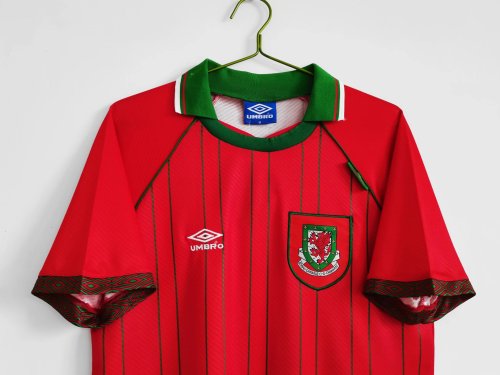 1994-96 Wales Home Retro Jersey/94-96 威尔士主场
