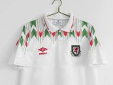 1990-92 Wales Away Retro Jersey/90-92 威尔士客场