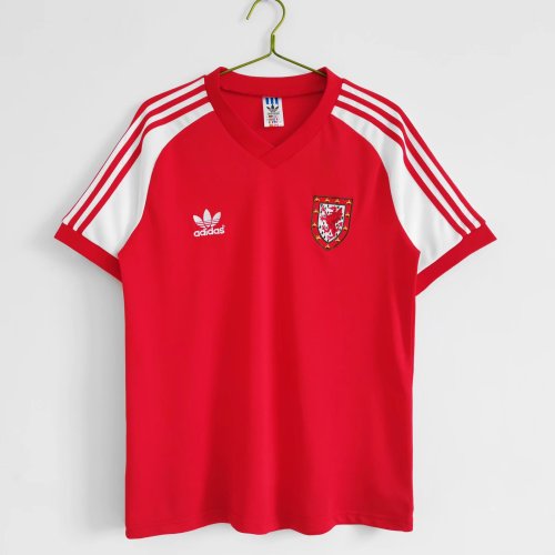 1982 Wales Home Retro Jersey/1982 威尔士主场