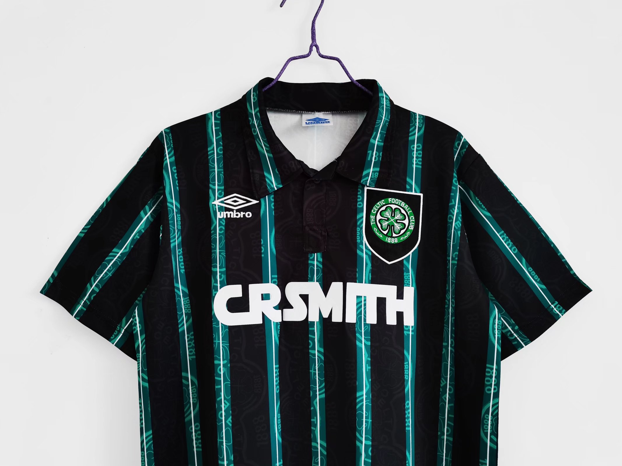 1992-93 Celtic Away Retro Jersey