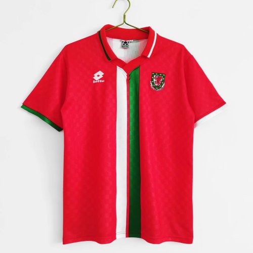 1996-98 Wales Home Retro Jersey/96-98 威尔士主场