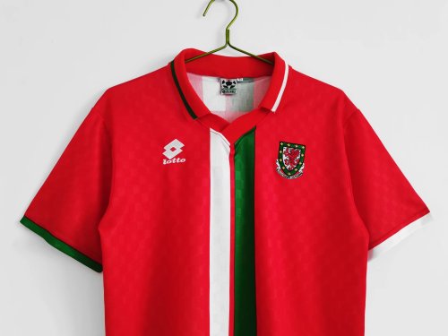 1996-98 Wales Home Retro Jersey/96-98 威尔士主场