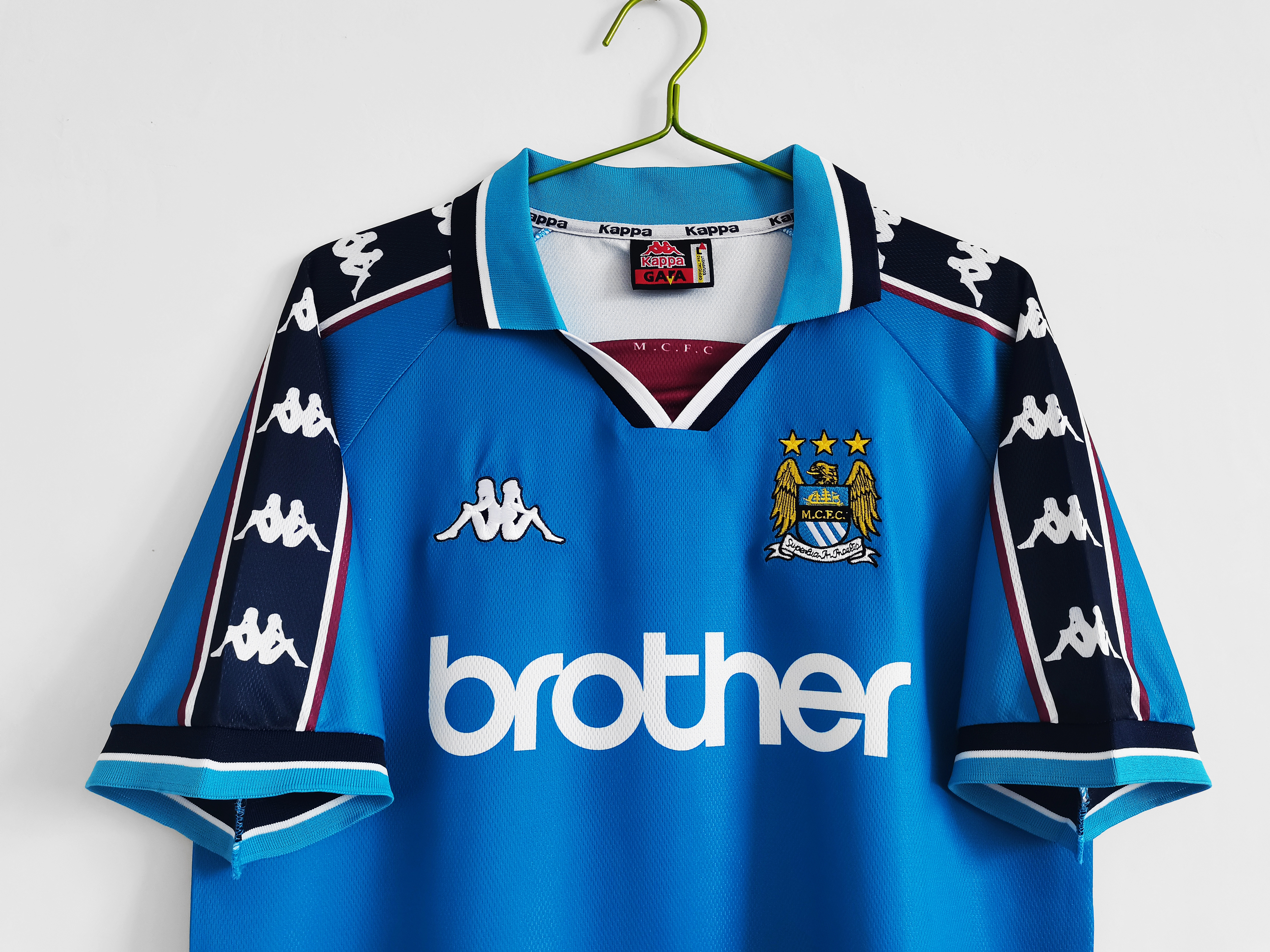 1997-98 Manchester City Home Retro Jersey