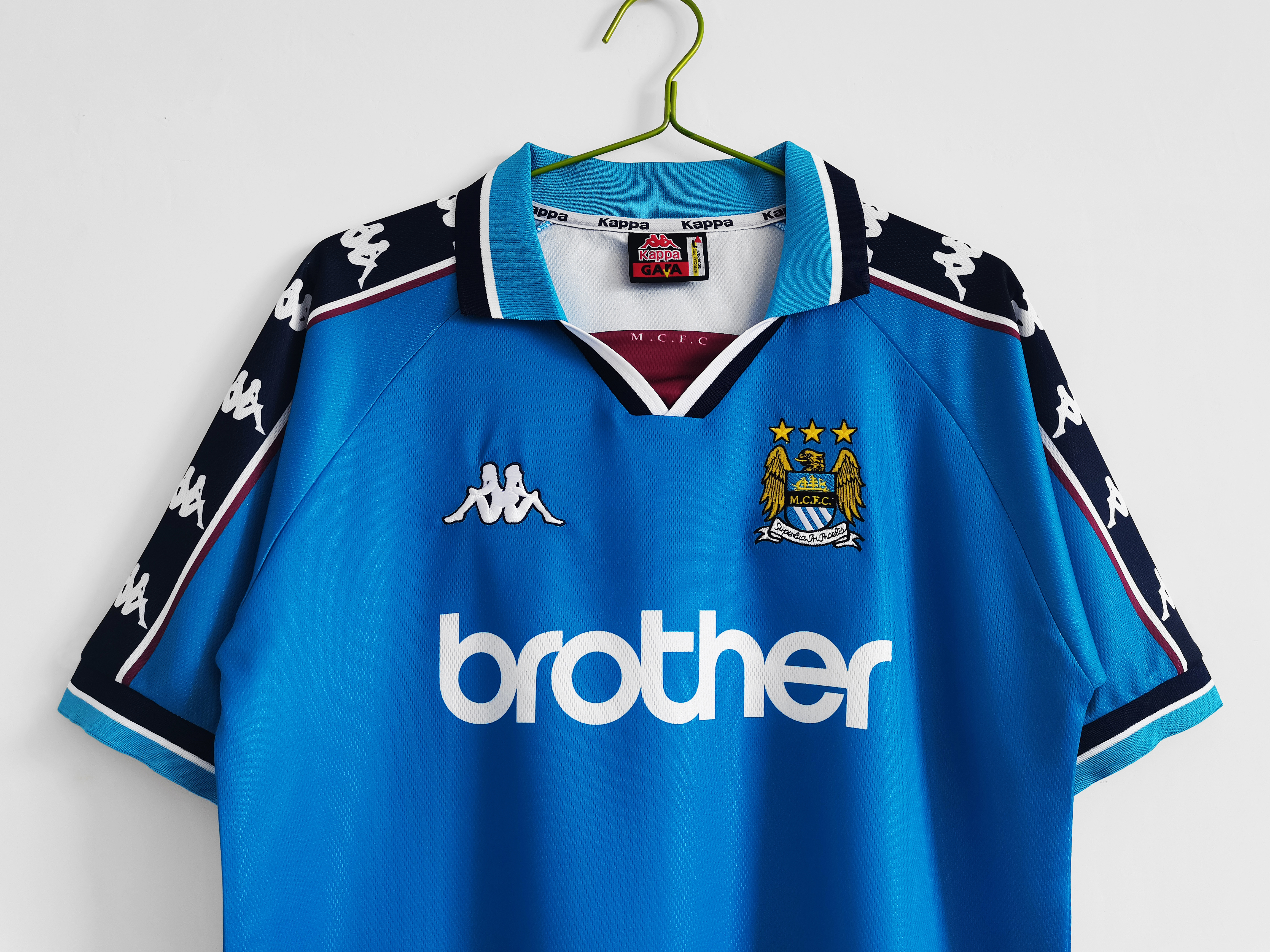 1997-98 Manchester City Home Retro Jersey