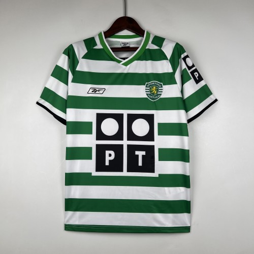2003-04 Sporting CP Home Retro Jersey/03-04里斯本竞技主场