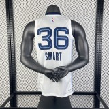 2023 Grizzlies Home 36# SMART NBA Jersey