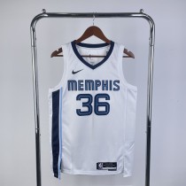 2023 Grizzlies Home 36# SMART NBA Jersey