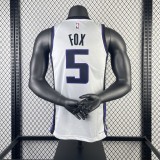 2024 Kings Home NBA Jersey/24赛季国王队主场白色