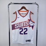 2024 Phoenix Suns Home NBA Jersey/24赛季太阳队主场白色