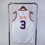 2024 Phoenix Suns Home NBA Jersey/24赛季太阳队主场白色