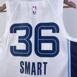 2023 Grizzlies Home 36# SMART NBA Jersey