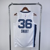 2023 Grizzlies Home 36# SMART NBA Jersey