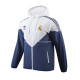 2023 Real Madrid Player Hooded Windbreaker S-XXL/2023皇马白色球员版防风衣