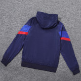2023 Barcelona Player Hooded Windbreaker S-XXL/2023巴萨宝蓝球员版防风衣