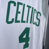 2023 Celtics Home 4# HOLIDAY NBA Jersey/23赛季凯尔特人主场白色4号霍乐迪