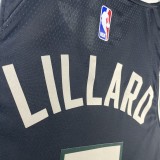 2023 Bucks Flyers Limited NBA Jersey/23赛季雄鹿队飞人限定0号利拉德