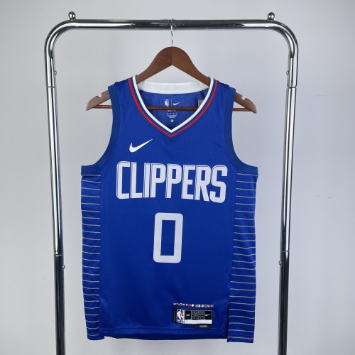 2023 Clippers Away NBA Jersey /23赛季快船队客场蓝色