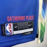 2023 Milwaukee Bucks City Edition NBA Jersey/23赛季雄鹿队城市版0号利拉德