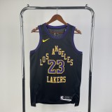 2024 Los Angeles Lakers City Edition NBA Jersey/24赛季湖人队城市版