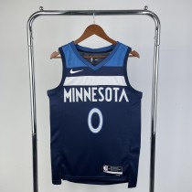 2023 Timberwolves Away NBA Jersey /23赛季森林狼队客场藏蓝色