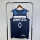 2023 Timberwolves Away NBA Jersey /23赛季森林狼队客场藏蓝色
