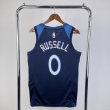2023 Timberwolves Away NBA Jersey /23赛季森林狼队客场藏蓝色