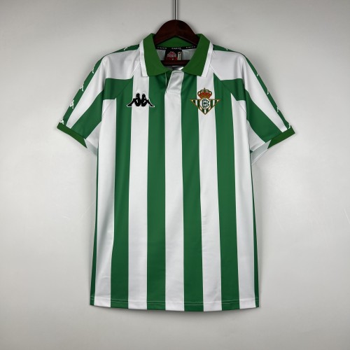 2000-01 Real Betis Home Retro Jersey/00-01贝蒂斯主场