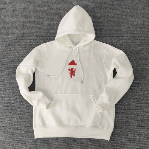 2023 Manchester United Fleece Hoodie/2023曼联加绒卫衣