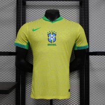2024 Brazil Home Player Jersey/2024巴西主场球员版