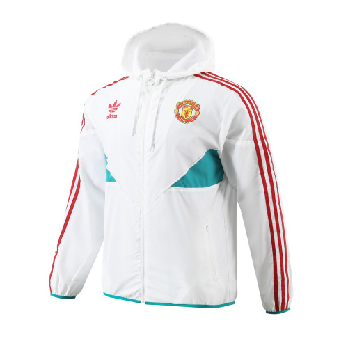 2023 Manchester United Player Hooded Windbreaker S-XXL/2023曼联球员版风衣