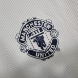 1999-00 Manchester United Away Long Sleeve Retro Jersey/99-00曼联客场长袖