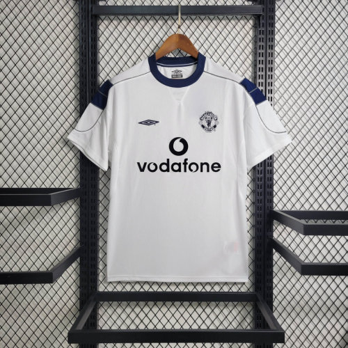 1999-00 Manchester United Away Retro Jersey/99-00曼联客场